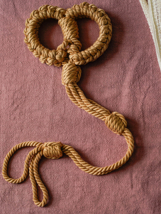 Bondage Handboeien van hennep - jute - LieLei