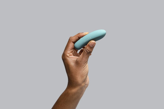 Duurzame mini vibrator blauw van Bloomi